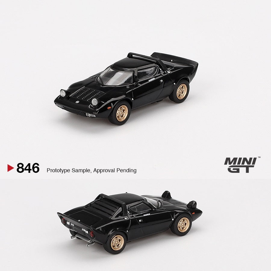 MINI GT 1/64 Lancia Stratos HF Stradale Nero MGT00846-L