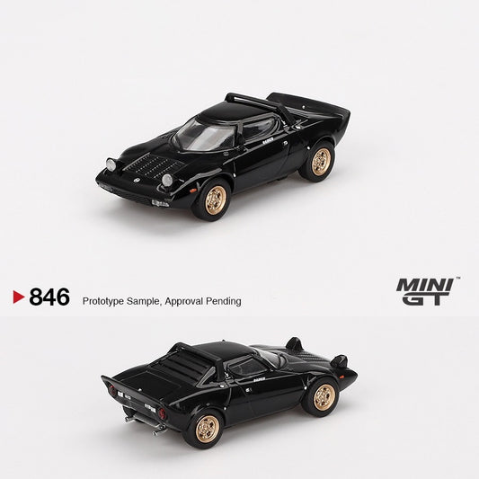 MINI GT 1/64 Lancia Stratos HF Stradale Nero MGT00846-L