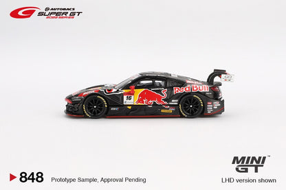 MINI GT 1/64 Honda NSX-GT "Type S" GT500 #16 "Red Bull MOTUL MUGEN NSX-GT" TEAM Red Bull MUGEN 2022 SUPER GT SERIES MGT00848-BL