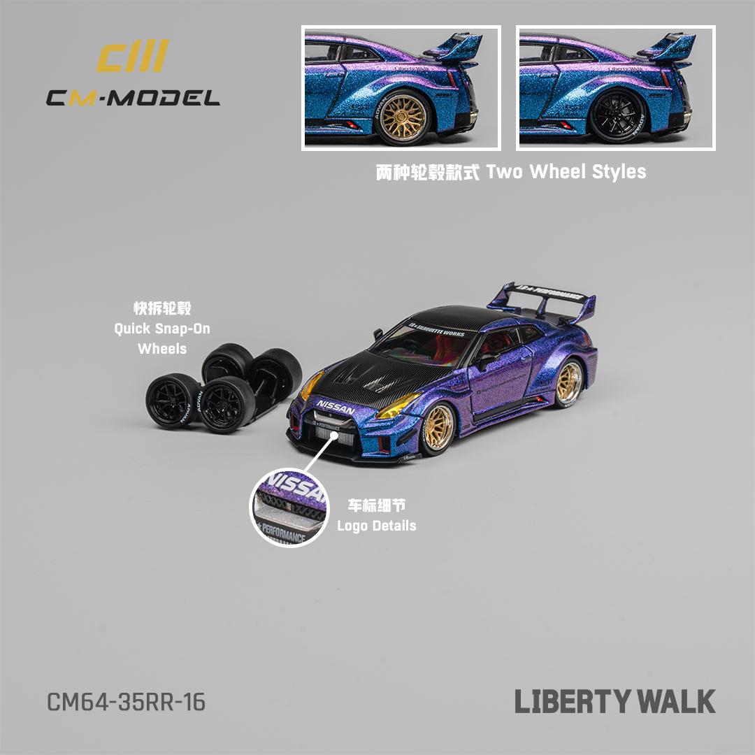 CM MODEL 1/64 Nissan LBWK 35GT-RR Chameleon CM64-35RR-16