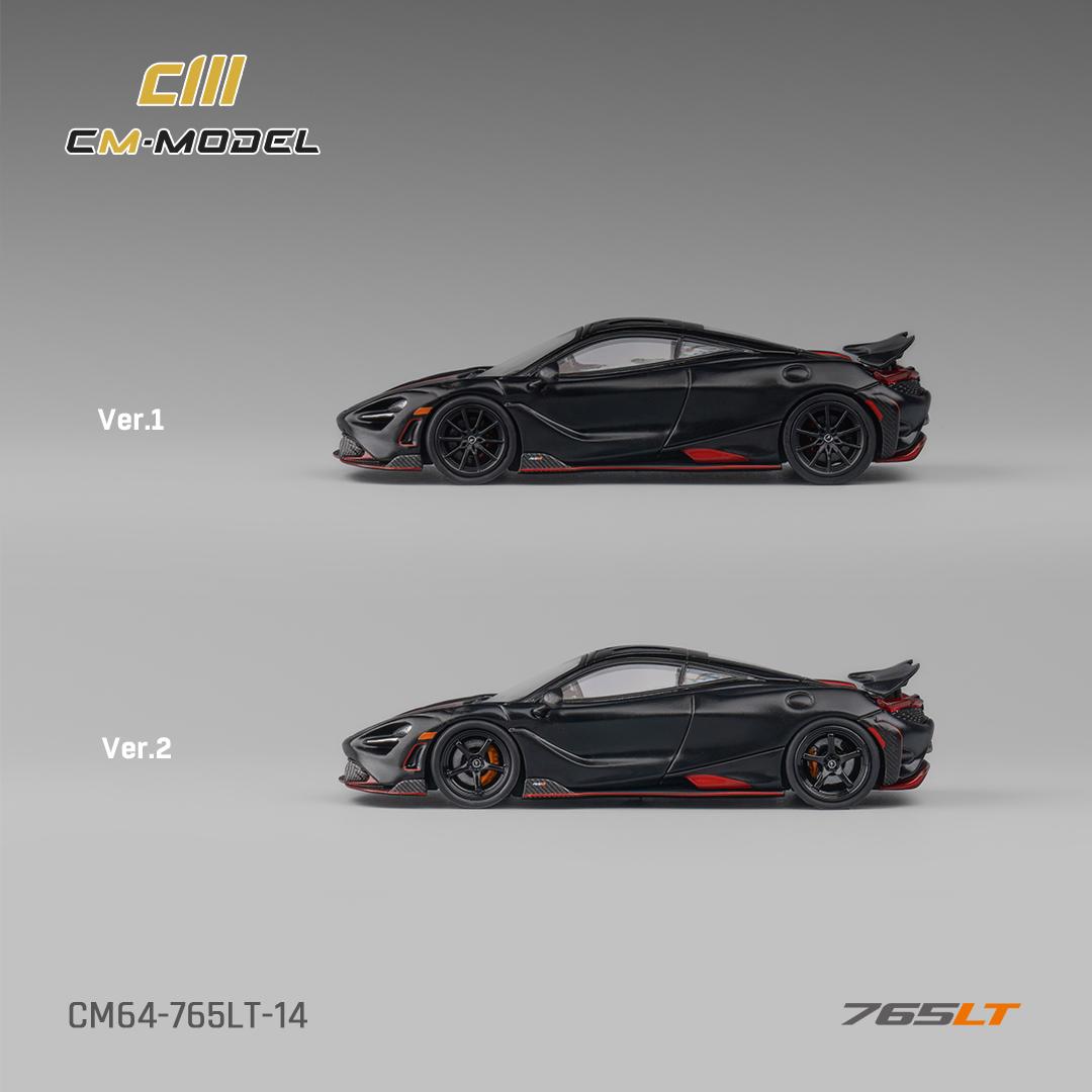 CM MODEL 1/64 Mclaren 765LT Matt Black CM64-765LT-14 – Tokyo Station