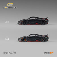 PREORDER CM MODEL 1/64 Mclaren 765LT Matt Black  CM64-765LT-14 (Approx. Release Date : March 2025 subject to manufacturer's final decision)