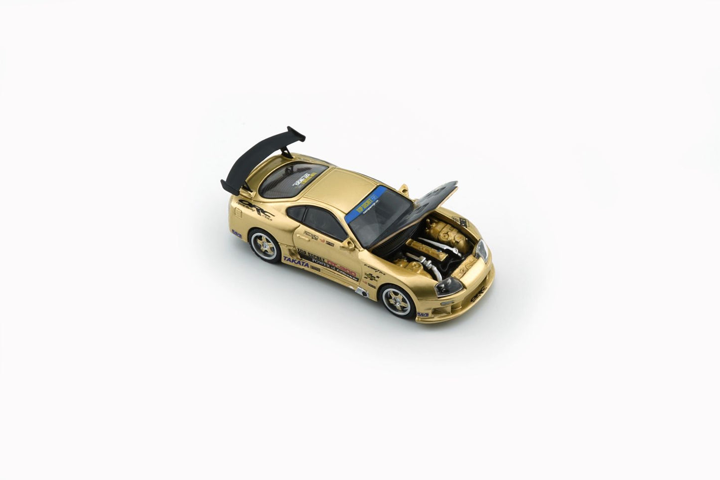 BM Creations 1/64 TOP SECRET Supra (JZA80) Gold HK Toycar Salon 2024 Edition 64B0429