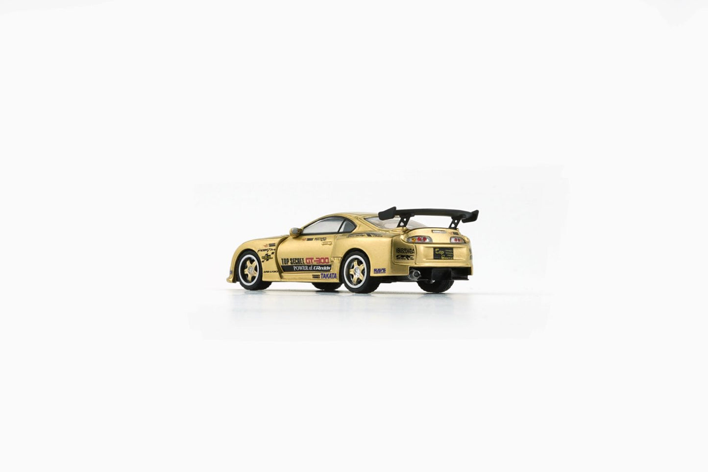 BM Creations 1/64 TOP SECRET Supra (JZA80) Gold HK Toycar Salon 2024 Edition 64B0429