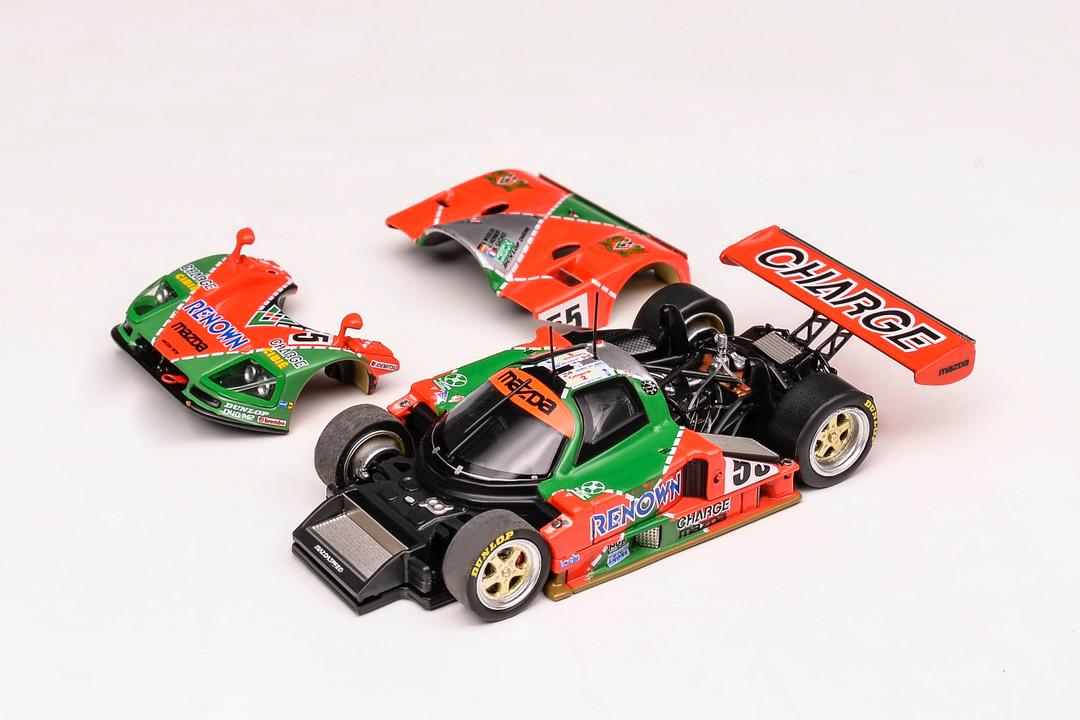 MOTORHELIX 1/64 Mazda 787B #55 WINNER Car