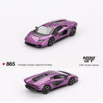 PREORDER MINI GT 1/64 Lamborghini Countach LPI 800-4 Viola 30th MGT00865-L (Approx. Release Date : Q1 2025 subject to manufacturer's final decision)