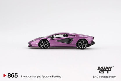MINI GT 1/64 Lamborghini Countach LPI 800-4 Viola 30th MGT00865-L