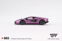 PREORDER MINI GT 1/64 Lamborghini Countach LPI 800-4 Viola 30th MGT00865-L (Approx. Release Date : Q1 2025 subject to manufacturer's final decision)