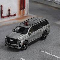 PREORDER Shadow Pro 1/64 Escalade ESV KS-057-470 Dark Grey LHD(Approx. Release Date: Q4 2024 and subject to the manufacturer's final decision)