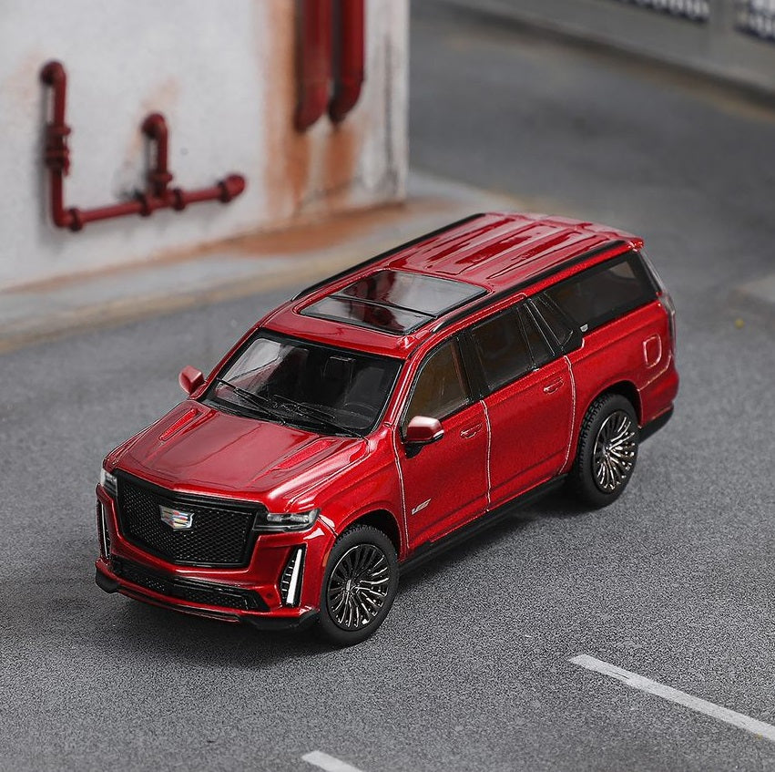 Shadow Pro 1/64 Escalade ESV KS-057-469 Burgundy LHD