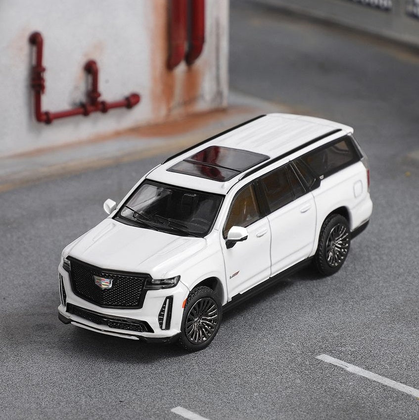 Shadow Pro 1/64 Escalade ESV KS-057-468 Pearl White LHD