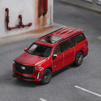 PREORDER Shadow Pro 1/64 Escalade ESV KS-057-469 Burgundy LHD(Approx. Release Date: Q4 2024 and subject to the manufacturer's final decision)