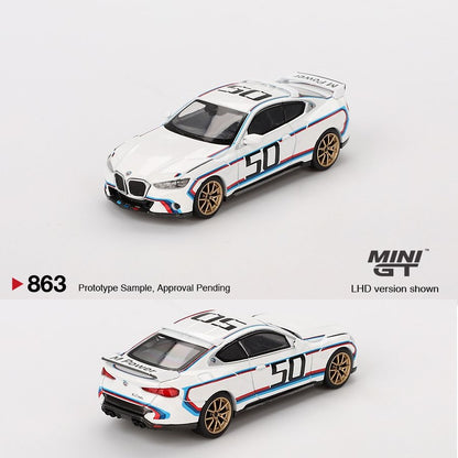 MINI GT 1/64 BMW 3.0 CSL White MGT00863-L