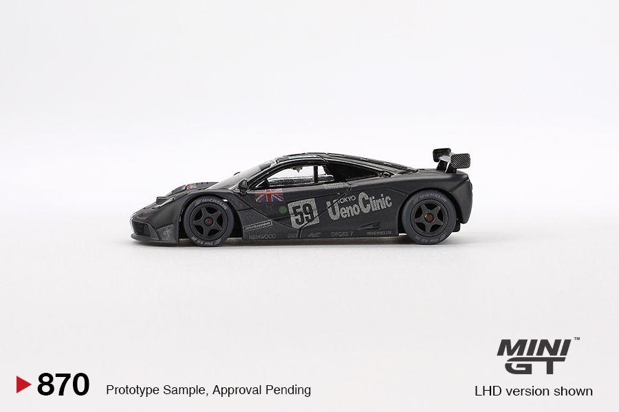 PREORDER MINI GT 1/64 McLaren F1 GTR #59 1995 Le Mans 24Hr Winner Post-Race Weathered MGT00870-L(Approx. Release Date : Q2 2025 subject to manufacturer's final decision)
