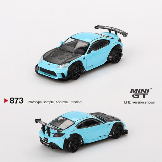 MINI GT 1/64 Toyota GR86 LB★Nation Baby Blue MGT00873-L