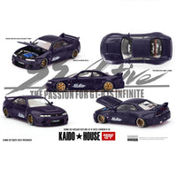 PREORDER MINI GT x Kaido House 1/64 Nissan Skyline GT-R (R33) Active Carbon R V2 KHMG163 (Approx. Release Date : Q1 2025 subject to manufacturer's final decision)