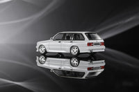 PREORDER MORTAL 1/64 BMW E30 Touring Lowside Rider version VENUS WHITE (Approx. Release Date : Q1 2025 subject to manufacturer's final decision)