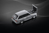 PREORDER MORTAL 1/64 BMW E30 Touring Lowside Rider version ARGENT SILVER (Approx. Release Date : Q1 2025 subject to manufacturer's final decision)