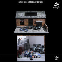 PREORDER MoreArt 1/64 OLD FACTORY DIROAMA MO936410 (Approx. Release Date : DEC 2024 subject to manufacturer's final decision)