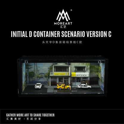 MoreArt 1/64 INITIAL D CONTAINER DIORAMA VERSION C MO400204