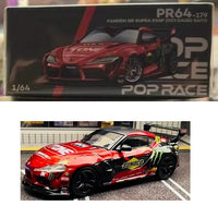 COMING SOON! POPRACE 1/64 Toyota Pendam GR Supra Daigo Saito Macau GP 2024 Exclusive Edition PR640179 (Approx. ETA Dec 2024)