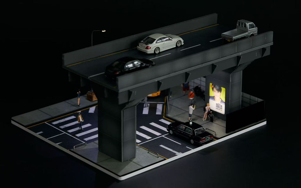 YOU CAR  1/64 City Highway Diorama
