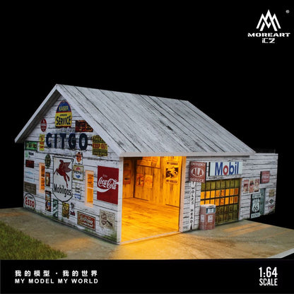 MoreArt 1/64 AMERICAN FACTORY  Diorama MO936411