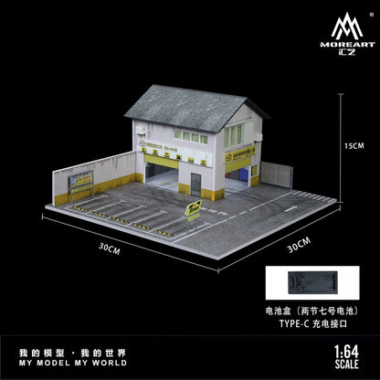 MoreArt 1/64 MORIMOTO FACTORY DIORAMA