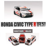 PREORDER MOTORHELIX 1/64 Honda Civic Type R FL5 - R&D Challenge Pearl White M65314 (Approx. Release Date: Q1 2025 and subject to the manufacturer's final decision)