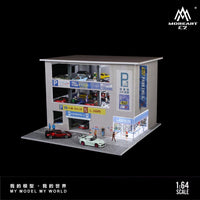 PREORDER MoreArt 1/64 JAPANESE PARKING GARAGE MO936601 (Approx. Release Date : Q1 2025 subject to manufacturer's final decision)