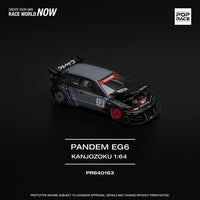 PREORDER POPRACE 1/64 PANDEM CIVIC EG6 "KANJOZOKU" PR640163 (Approx. Release Date: Q2 2025 and subject to the manufacturer's final decision)