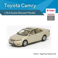 PREORDER MODEL 1 1/64 Toyota Camry - Beige Mica Metallic LHD C33641 (Approx. Release Date: Q1 2025 and subject to the manufacturer's final decision)