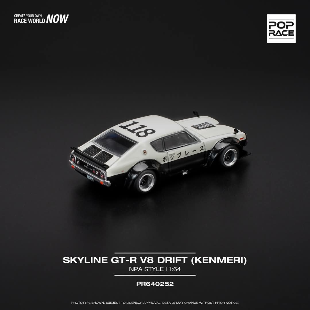 ミニカー POPRACE 1/64 SKYLINE GT-R V-S DRIFT 61nrBKnFLgL._AC_UF350,