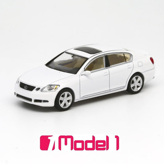 MODEL 1 1/64 Lexus GS300 Crystal White LHD C33222