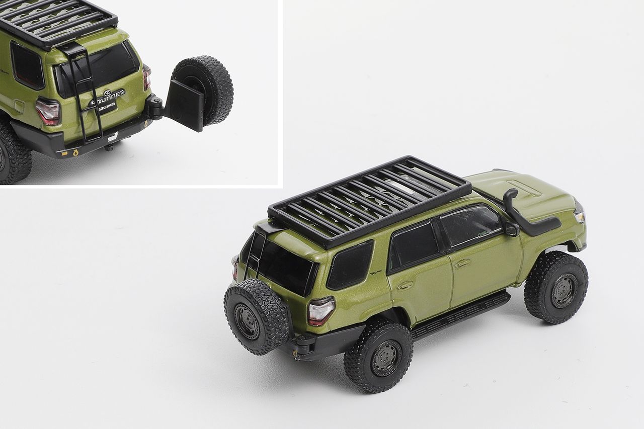 GCD 1/64 Toyota Super Overlord Light Modified Version - Green (Accessories 13pcs) KS-080-532