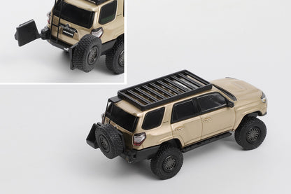 GCD 1/64 Toyota Super Overlord Light Modified Version - Champagne Gold (Accessories 18pcs) KS-080-534