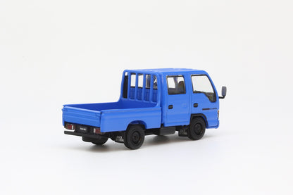 Model 1 1/64 Isuzu ELF NHR Custom Version Blue with Black Wheels LHD T66639