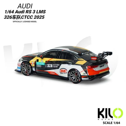 KILO Works 1/64 Audi RS 3 LMS Team326 CTCC 2025 KLW0024-4