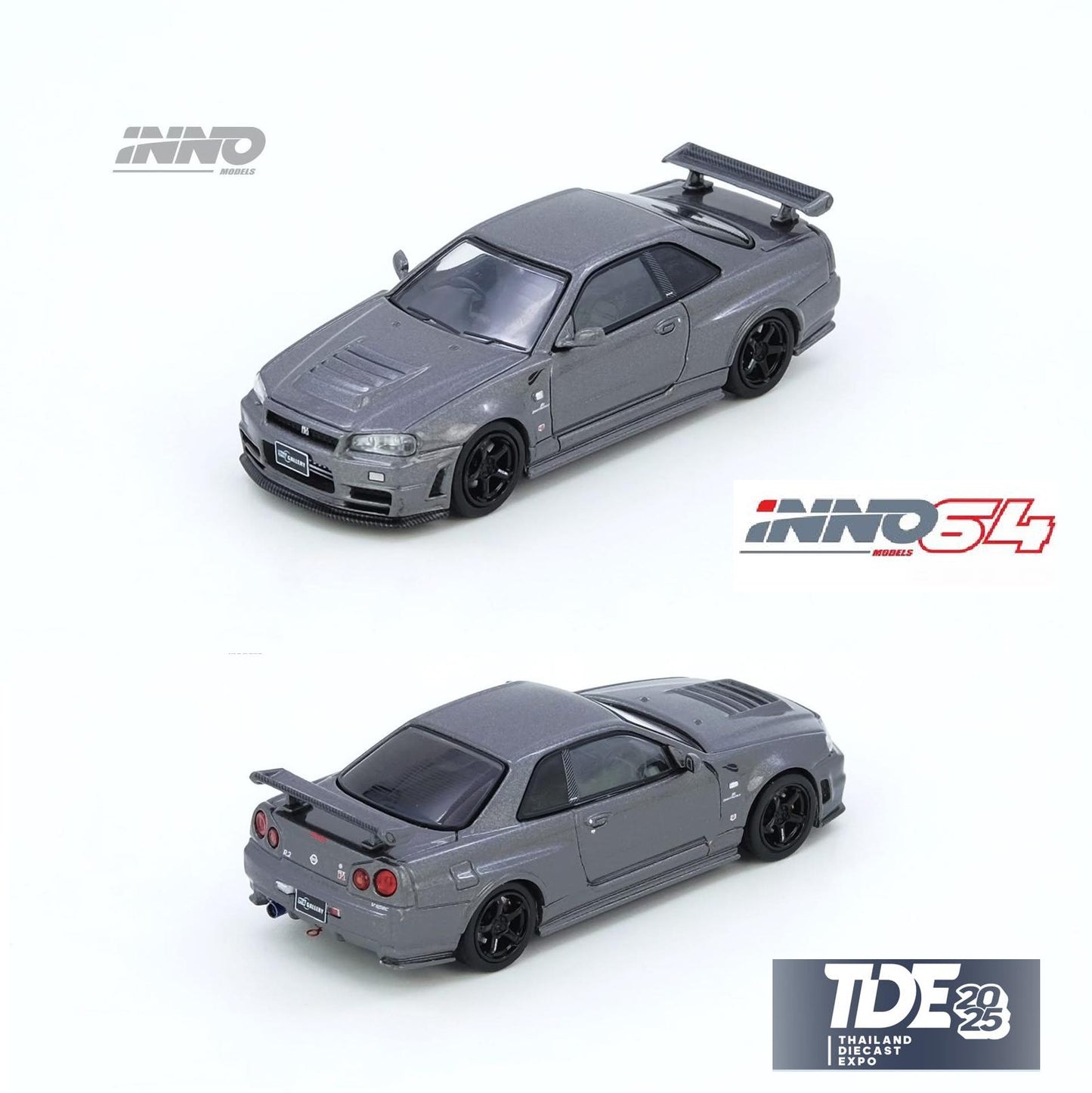 INNO64 1/64  Nissan Skyline GT-R (R34) Z-Tune Thailand Diecast Expo Exclusive Model 2025 IN64-R34ZT-TDE25