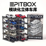PREORDER PITBOX 1/64 Stacking Storage 10pk (Approx. Release Date: NOV 2025 and subject to the manufacturer's final decision)