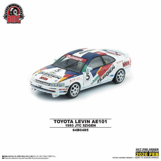BM Creations 1/64 Toyota Levin 101 - 5zigen RHD 64B0485