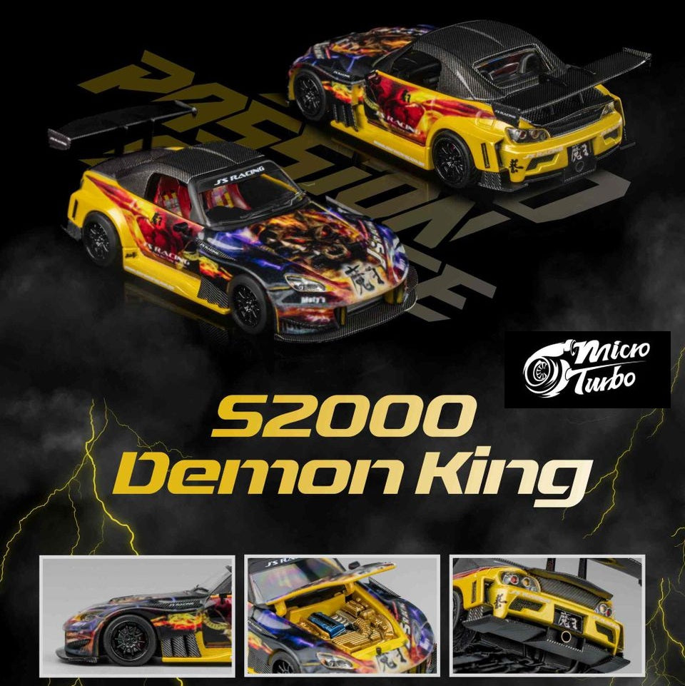 Micro Turbo 1/64 Custom S2000 - Demon King MT6408A4
