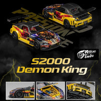 PREORDER Micro Turbo 1/64 Custom S2000 - Demon King MT6408A4 (Approx. Release Date : Q4 2025 subject to manufacturer's final decision)