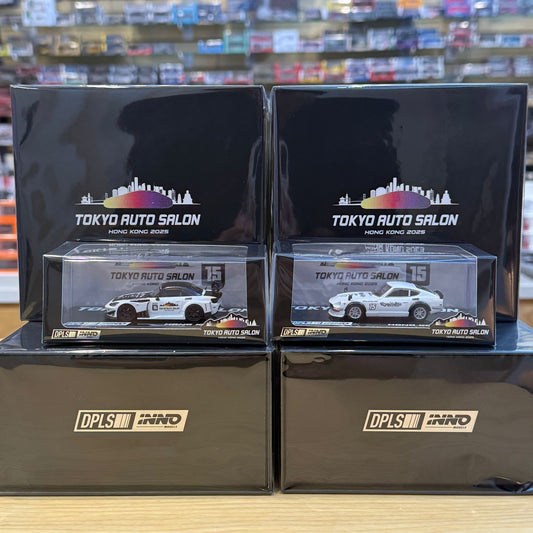INNO64 HONDA S2000 J'S RACING Tokyo Auto Salon Hong Kong 2025 BOX SET IN64-DPLS-TASHK25-BS **Limited to ONE per customer**