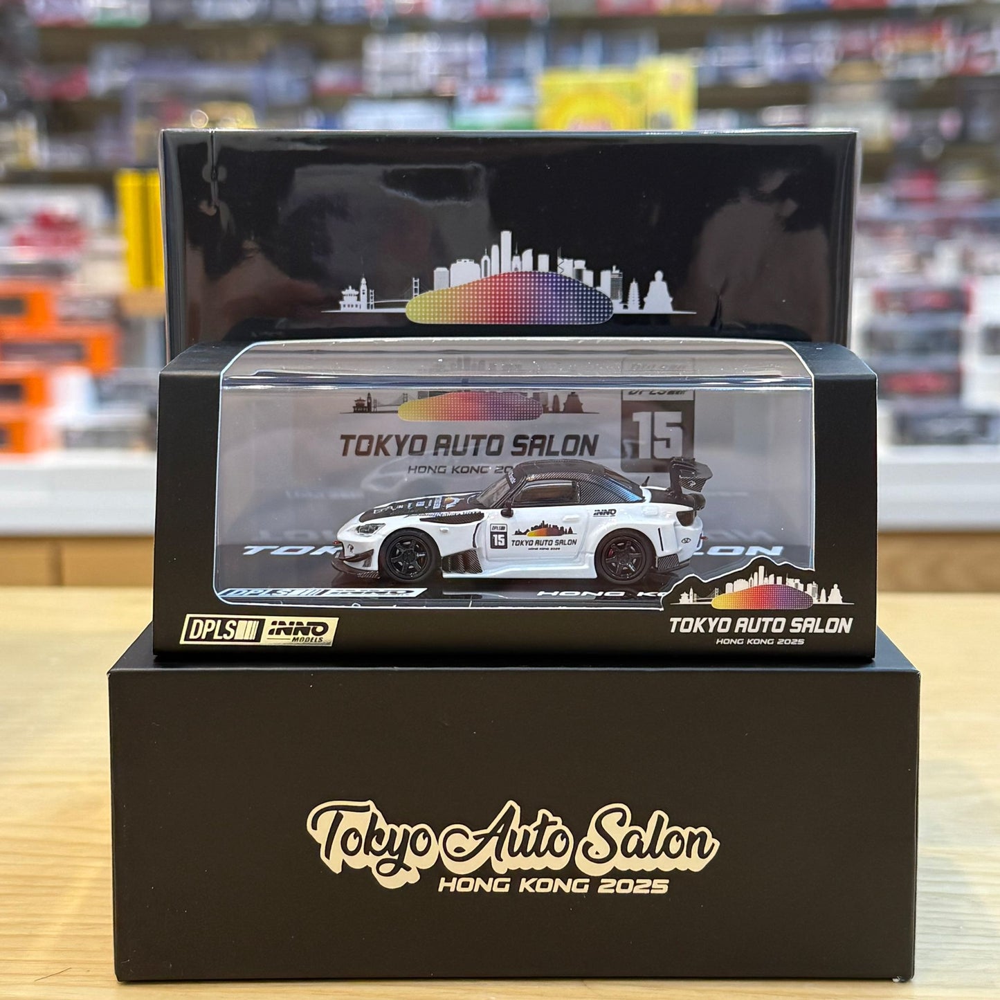 INNO64 HONDA S2000 J'S RACING Tokyo Auto Salon Hong Kong 2025 IN64-DPLS-TASHK25 **Limited to ONE per customer**