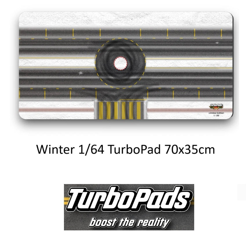 TurboPads 1/64 Winter Desktop Pad 70cm x 35cm
