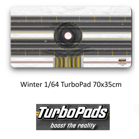 TurboPads 1/64 Winter Desktop Pad 70cm x 35cm