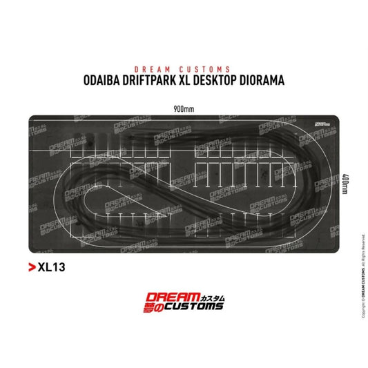 Dream Customs Odaiba Driftpark XL Desktop Diorama XL13 (900x400mm)