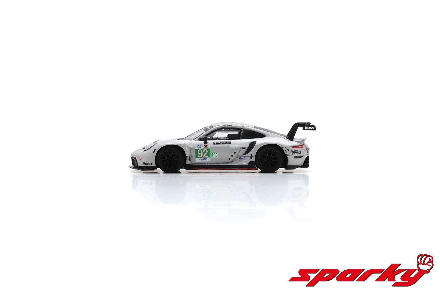 SPARKY 1/64 Porsche 911 RSR-19 No.92 Porsche GT Team 24H Le Mans 2022 M. Christensen - K. Estre - L. Vanthoor Y274