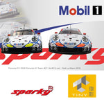 PREORDER SPARKY x TINY 1/64 Porsche 911 RSR Porsche GT Team - YCOMBO64008 (Approx. Release Date : JULY 2024 subject to the manufacturer's final decision)